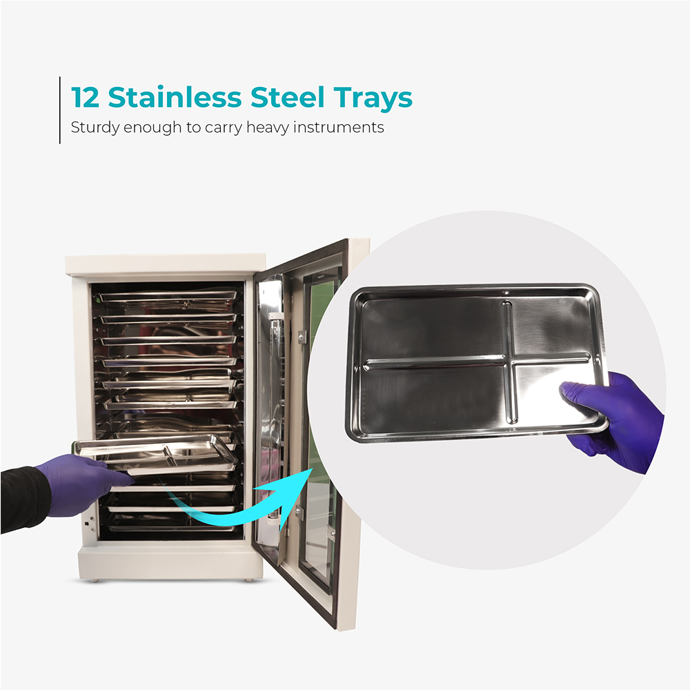 Dentis UV Chamber Insta-UV (12 Stainless Steel Trays)