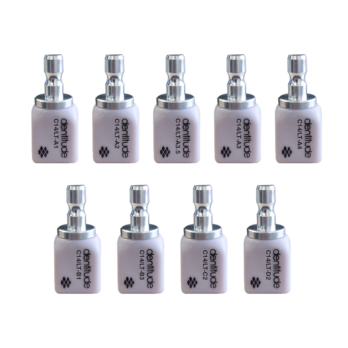 Dentitude Glass Ceramic CAD-CAM Blocks ( Pack of 5 )