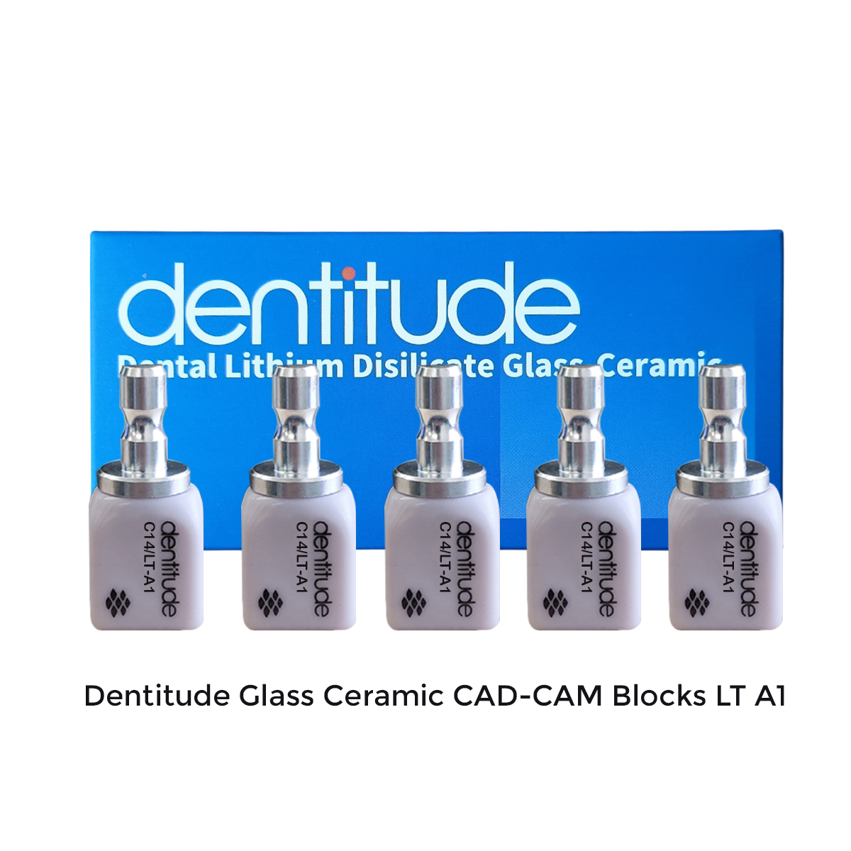 Dentitude Glass Ceramic CAD-CAM Blocks ( Pack of 5 )
