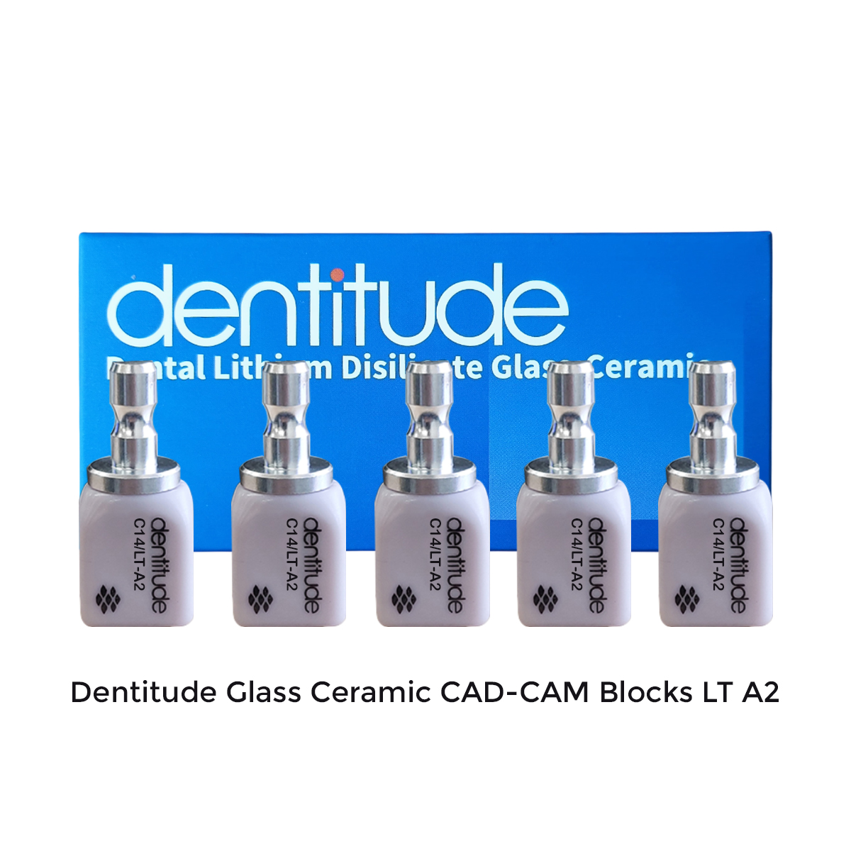 Dentitude Glass Ceramic CAD-CAM Blocks ( Pack of 5 )