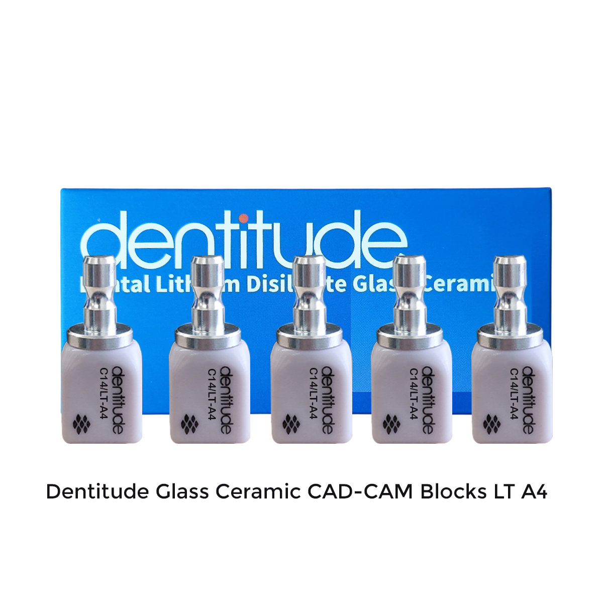 Dentitude Glass Ceramic CAD-CAM Blocks ( Pack of 5 )