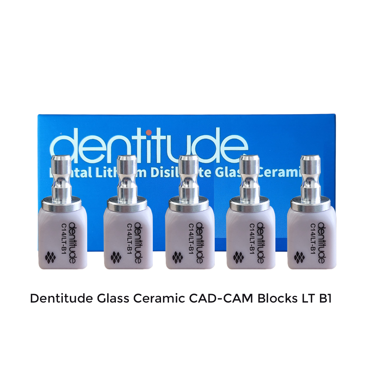 Dentitude Glass Ceramic CAD-CAM Blocks ( Pack of 5 )