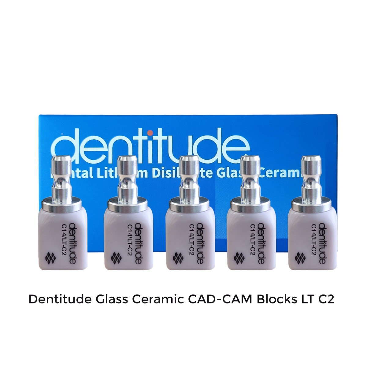 Dentitude Glass Ceramic CAD-CAM Blocks ( Pack of 5 )