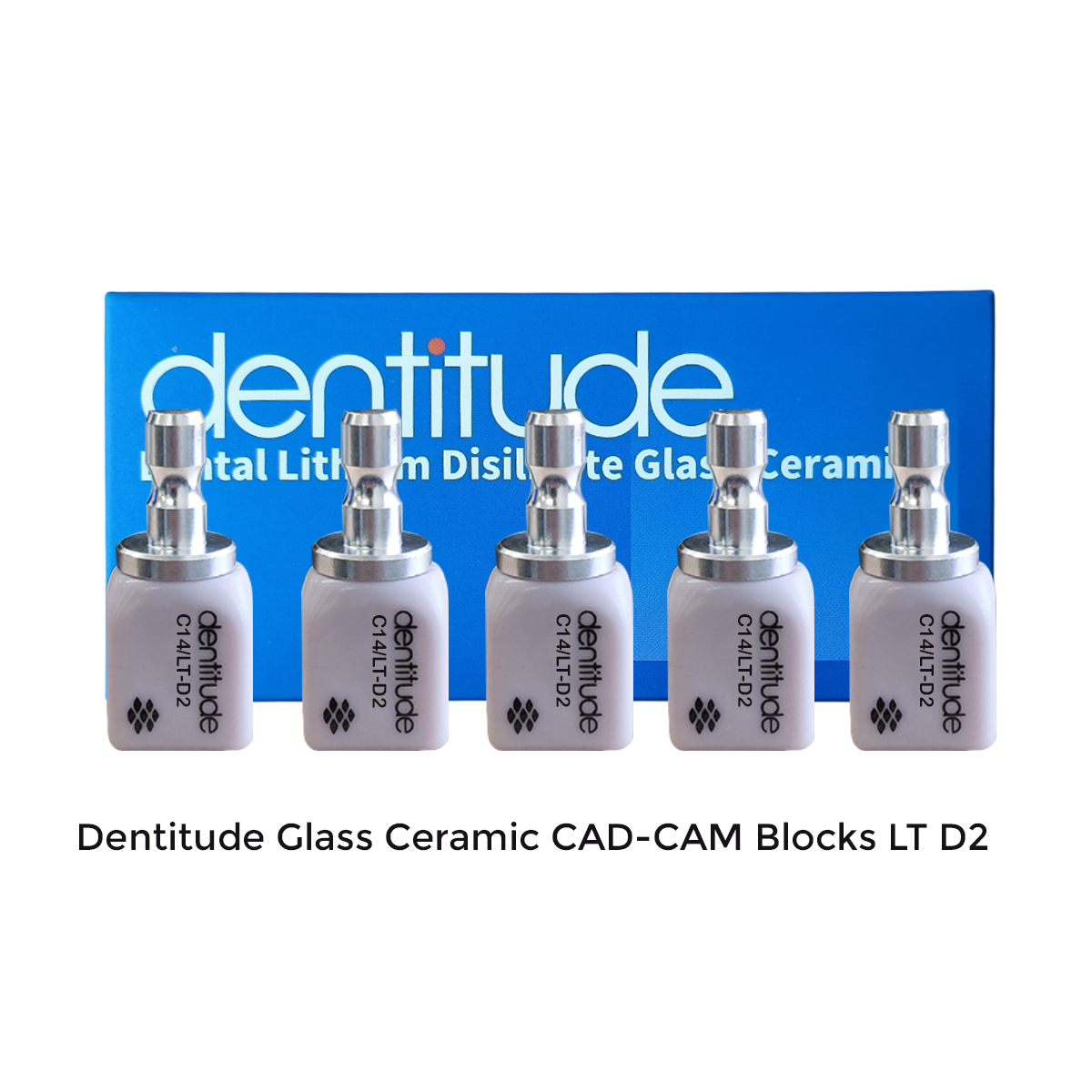 Dentitude Glass Ceramic CAD-CAM Blocks ( Pack of 5 )