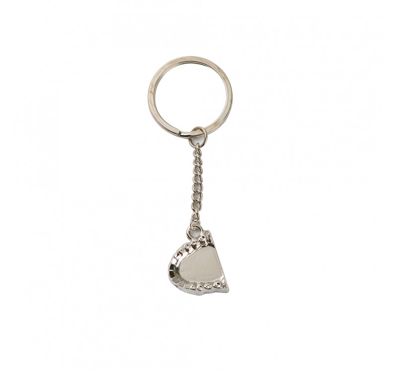 Dental Silver Denture Key Chain