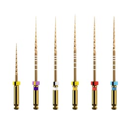 Dentsply Protaper Gold Rotary Files Assorted (Pack of 6) - 7