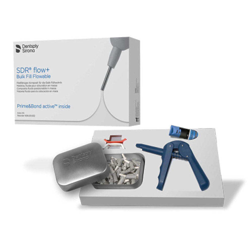 Dentsply SDR Plus Flowable Bulk Universal Shade - Refill of 15 with gun