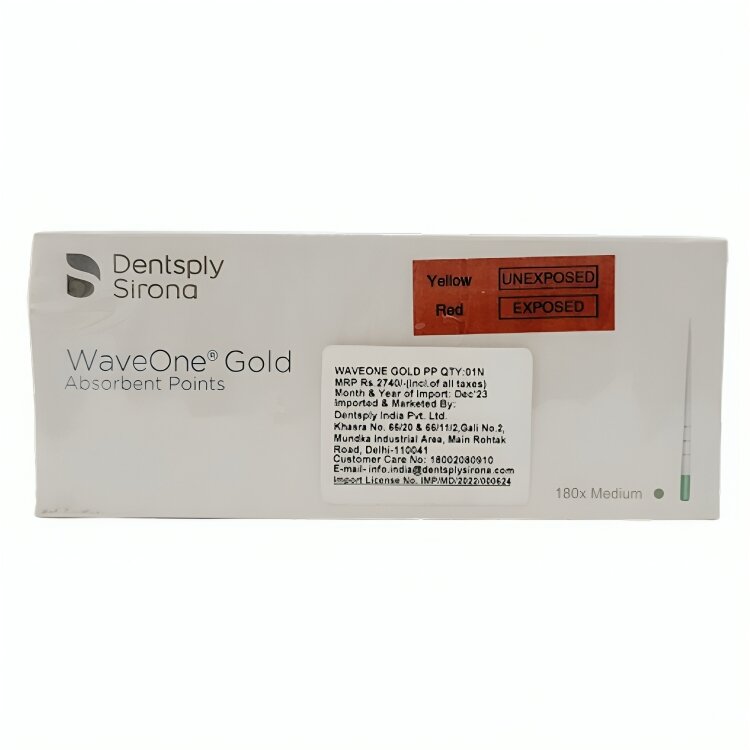 Dentsply WaveOne Gold Paper Points 