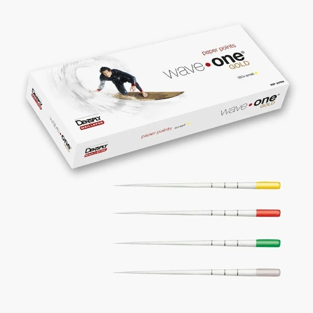Dentsply WaveOne Gold Paper Points -Small