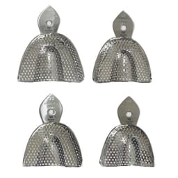 Waldent Dentulous Perforated Rim Lock Impression Trays K18/3 - 14