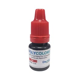 DentAct Poly Colours Light Cured Stain - Red
