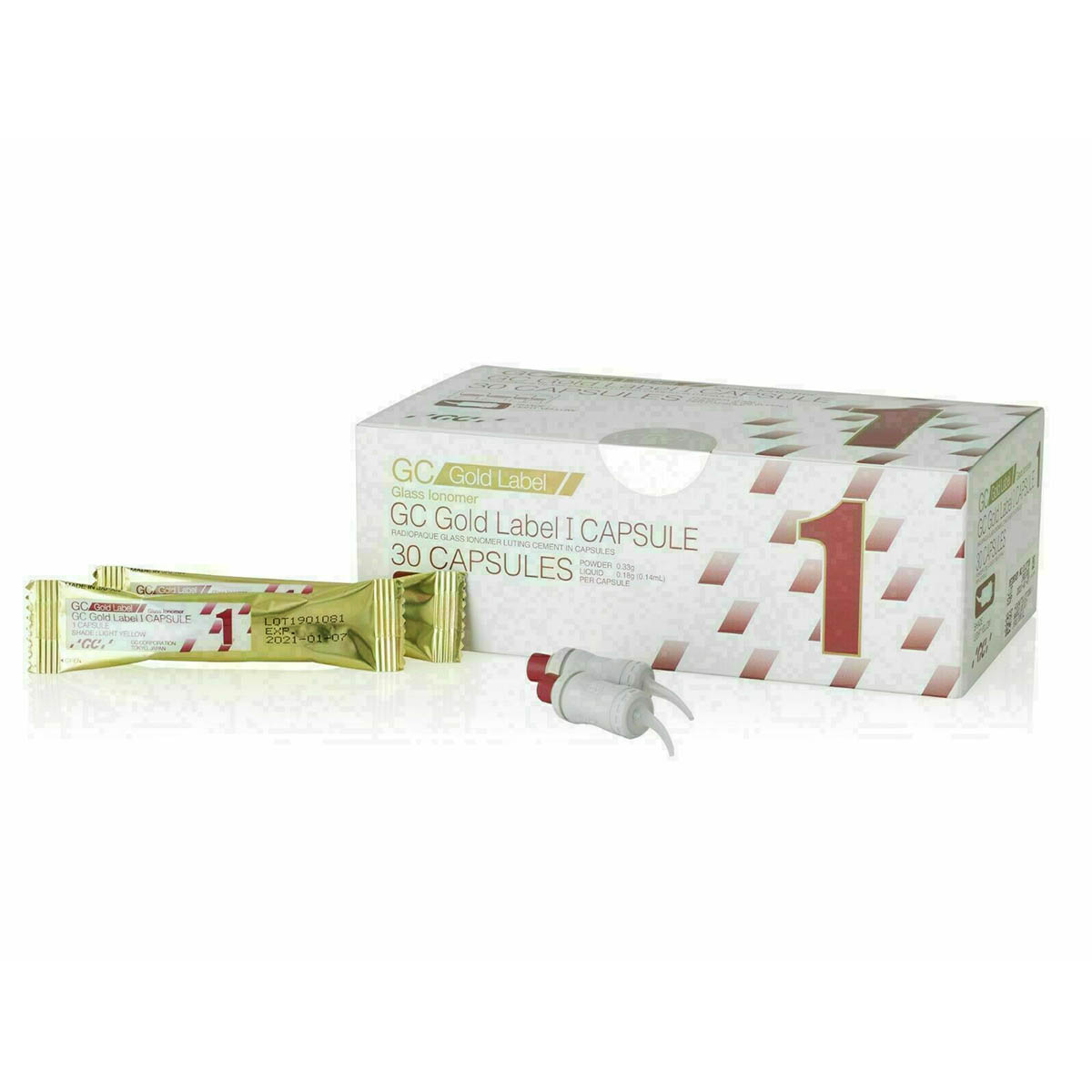 GC Gold Label 1 Capsule Box Of 30