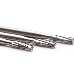 NewDiamond Cross-Cut Taper Fissure FG Airotor Carbide Burs (Pack of 1)  - 4