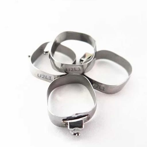 U Ortho Molar Bands Non-Convertible MBT 0.022 1st Molar (Pack of 4)