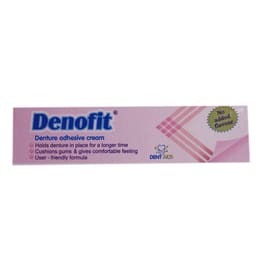 Dentaids Denofit Denture Adhesive Cream 15gm (Pack of 12) - 2