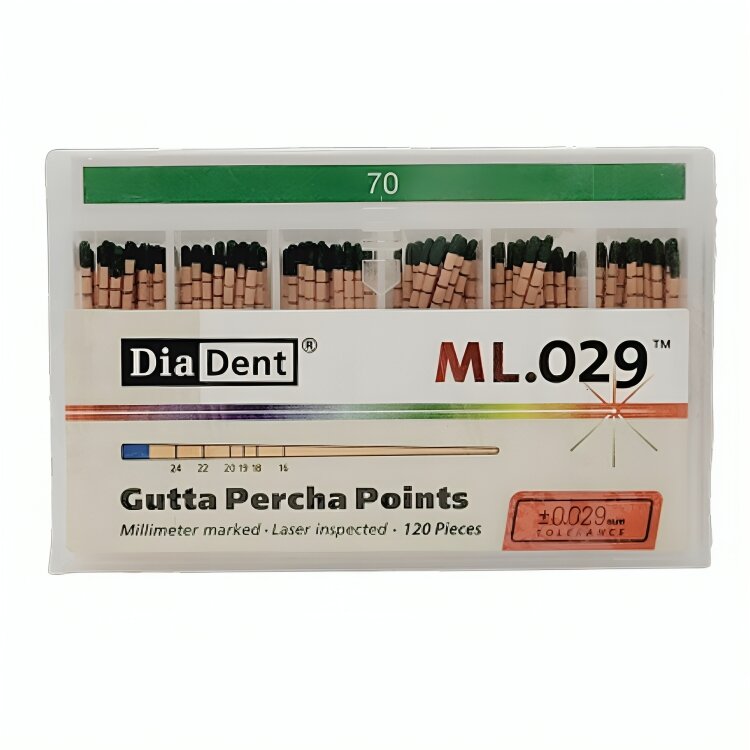 Diadent Gutta Percha Points - 2% # 70 (G020070)