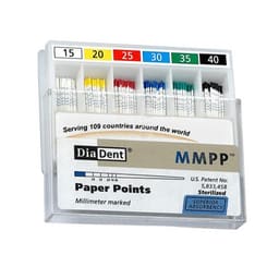 Diadent Paper Points Millimeter Marked - 2%