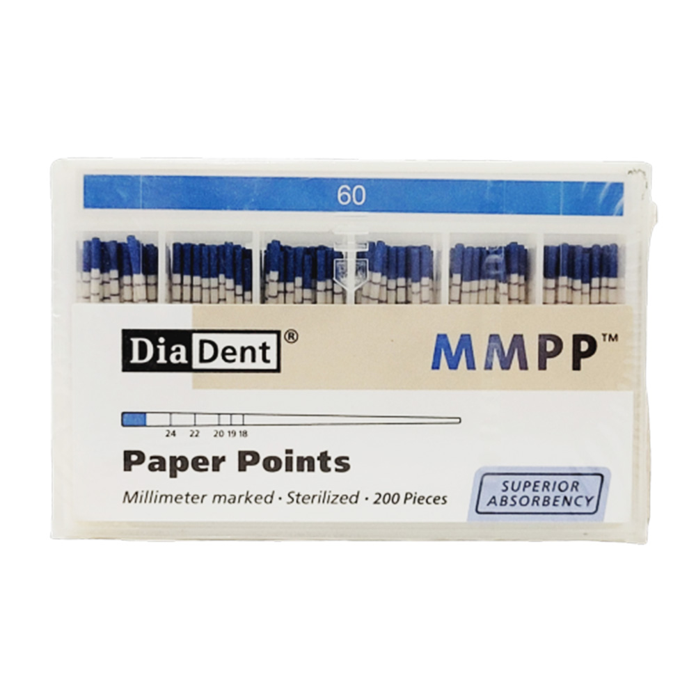 Diadent Paper Points Millimeter Marked - 2%