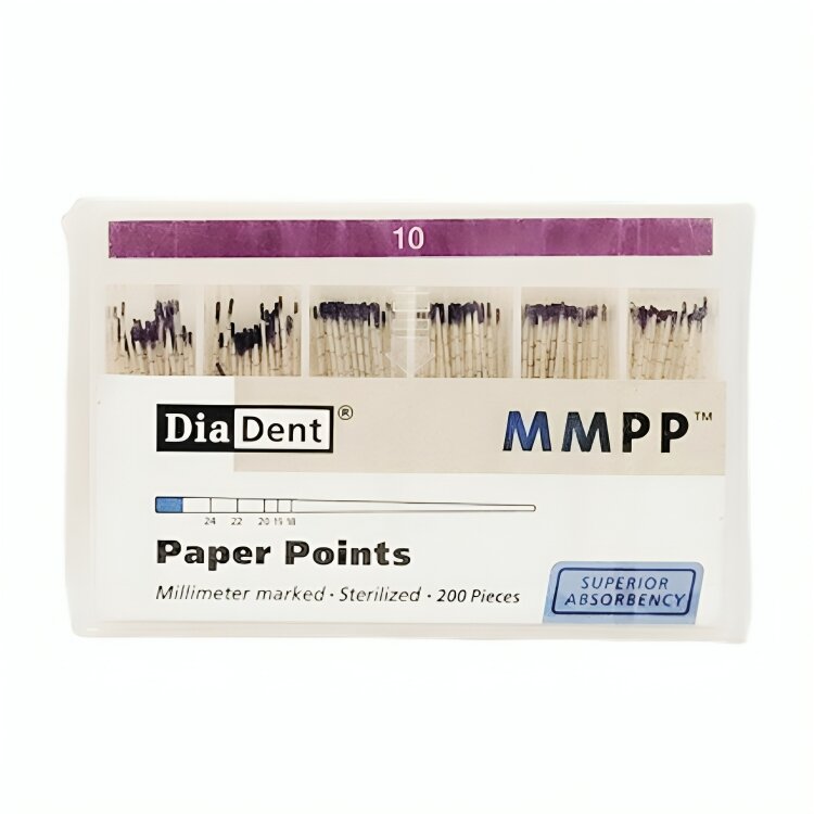 Diadent Paper Points -2% # 10 (P020010)