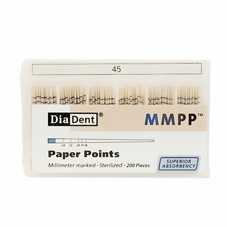 Diadent Paper Points -2% # 45 (P020045)