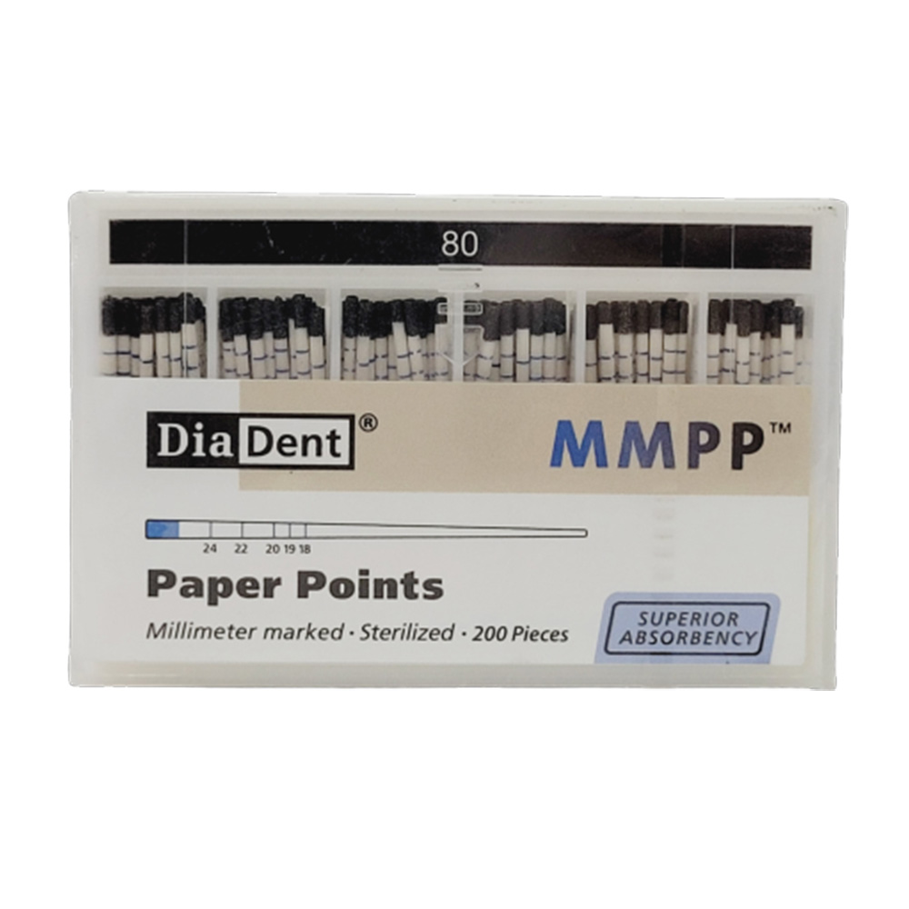 Diadent Paper Points -2% # 80 (P020080)