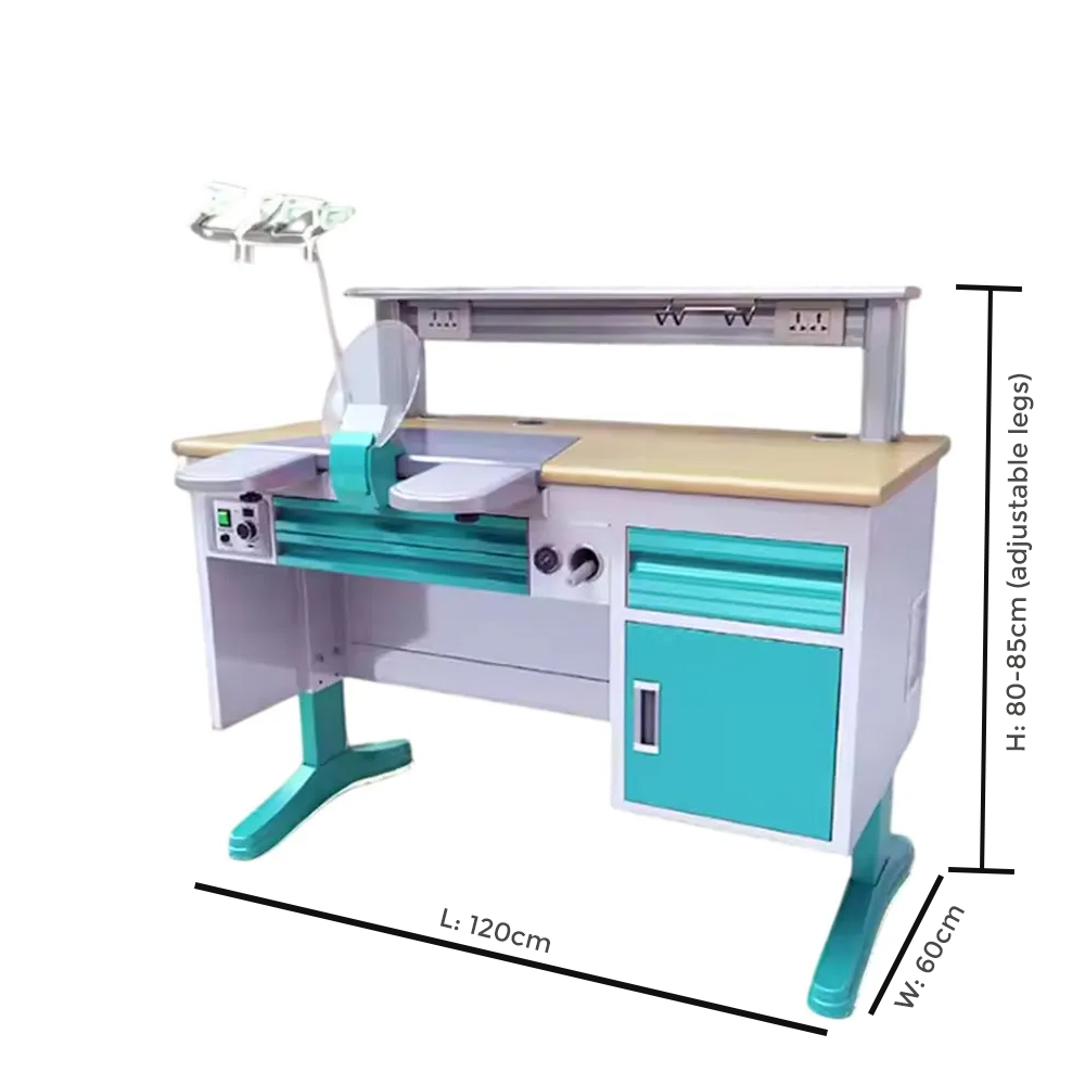 Jinguang Adjustable Dental Technician Table - 1.2m