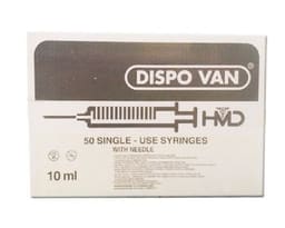 Hmd Dispo Van Syringe with Needle - 10ml