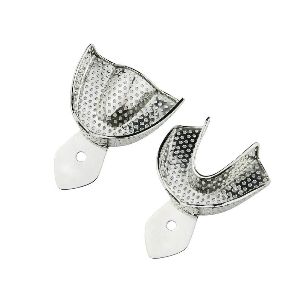 Oracraft Impression Tray Dentulous Perforated Kit Set of 8 - ITRLDPP8