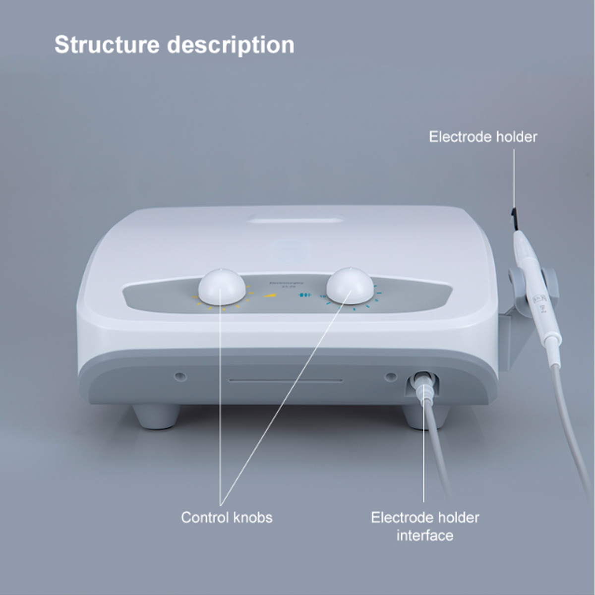 Domed High-Frequency Electrosurgery Unit