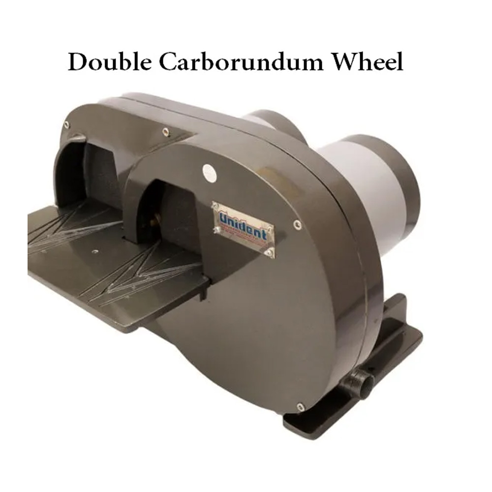 Unident Dental Double Disc Model Trimmer M-6001 (Double Carborundum Wheel)