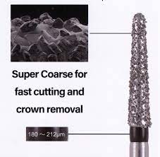 Mani Diamond Airotor Burs - Super Coarse / SC Series