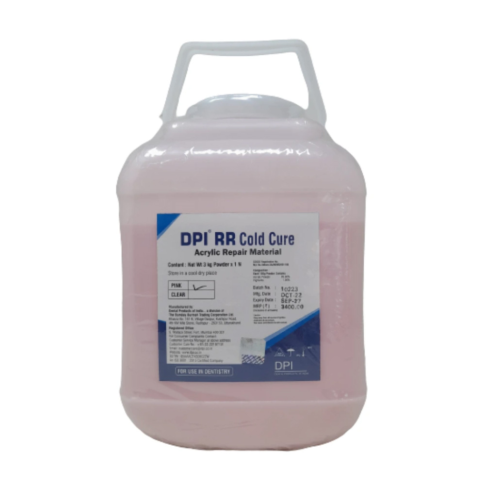 Dpi Rr Cold Cure Laboratory Pack - Pink