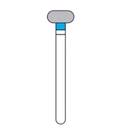 Mani Diamond Airotor Burs - Wheel Round Edge / Wr Series