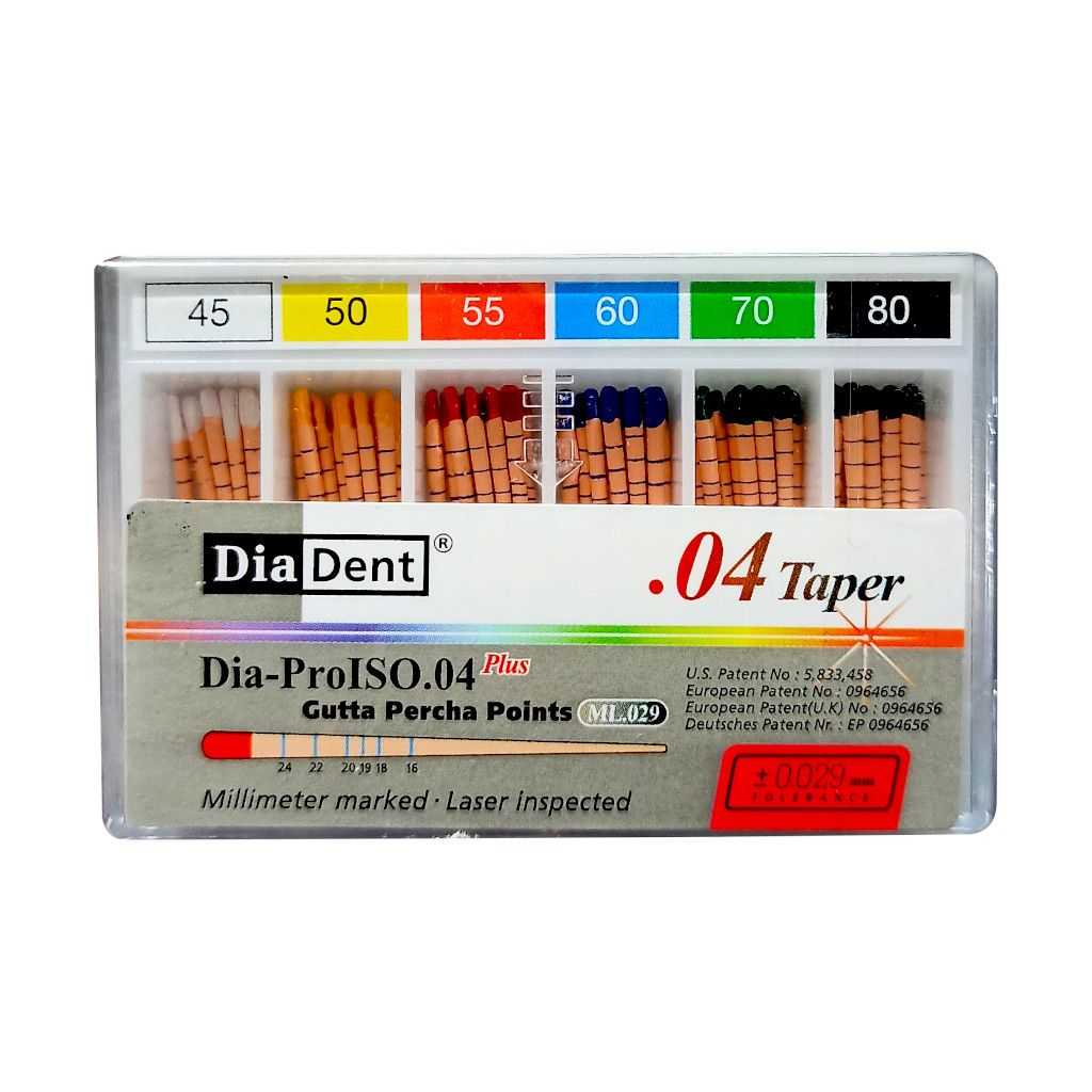 Diadent Gutta Percha Points 4%
