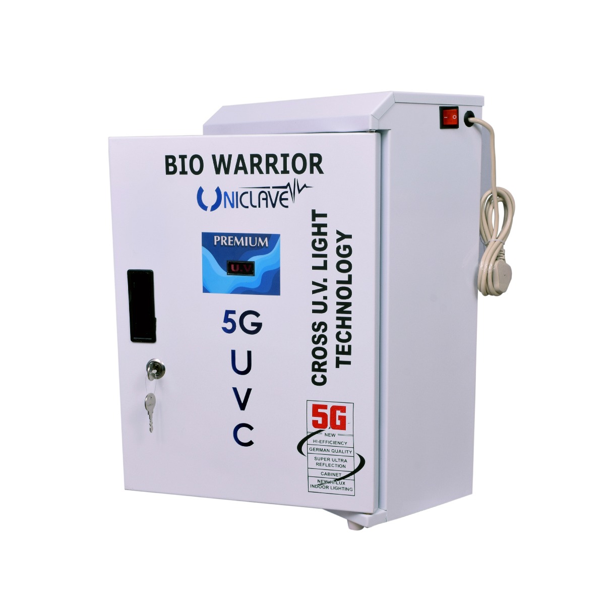 Uniclave UV Chamber Bio Warrior 5G With Safety Lock - 12 Tray