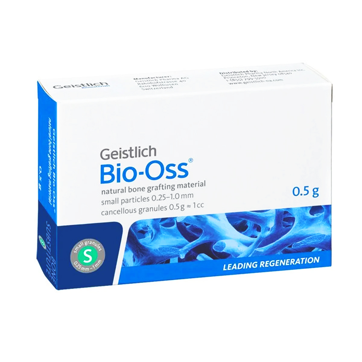 Geistlich Bio-Oss Small Granules (0.25-1mm) (0.5g=1cm3)