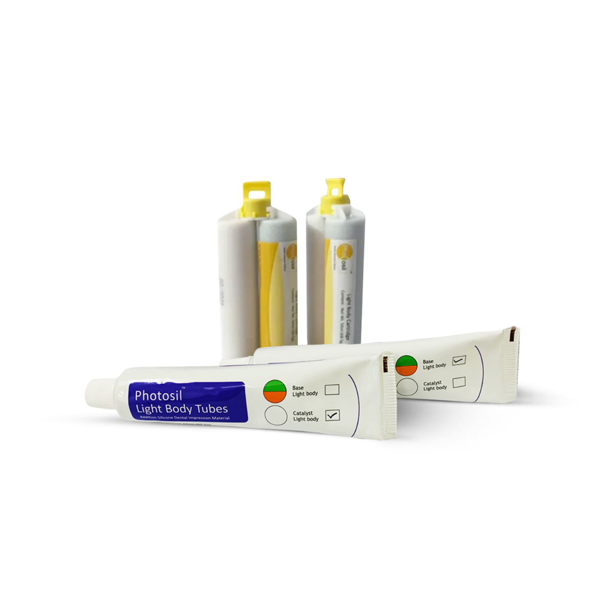 Dpi Photosil Soft Putty & Light Body Cartridges & Tube