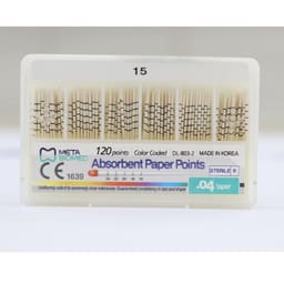 Meta Absorbent Paper Point - 4% #15