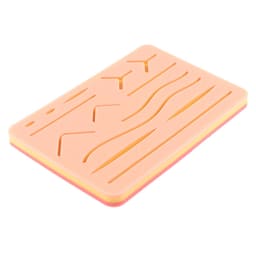 iDENTical Silicone Suture Practice Pad with 14 Pre-cuts - 1