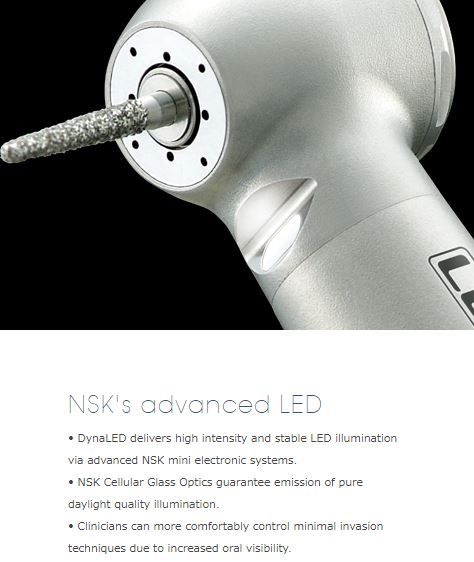 NSK Dyna LED Airotor Handpiece and Cartridges