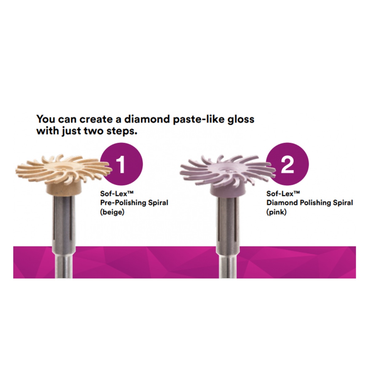 3M ESPE Sof-Lex Spiral Wheels- Diamond Polishing System Kit