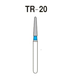 NewDiamond Tapered Round Diamond Bur TR-20 (Pack of 3)