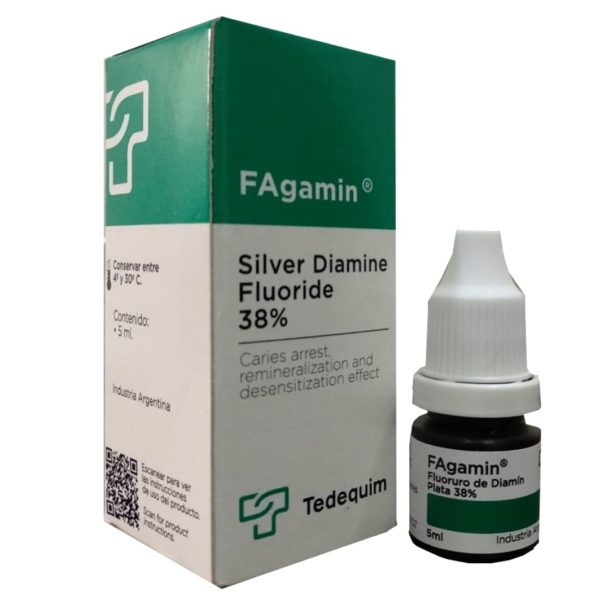 Tedequim FAgamin Silver Diamine Fluoride 38% 5ml