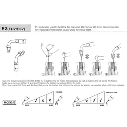 Woodpecker Scaler Tip ED2 for DTE & Satelec Scalers - 4
