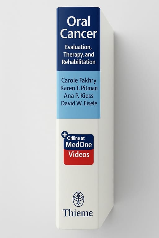 Oral Cancer: Evaluation, Therapy & Rehabilitation 1st Edition (ISBN - 239685)