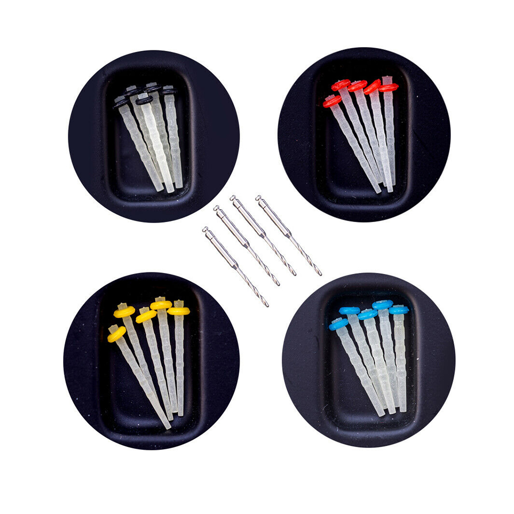 Fiber Post With 4 Drills ( Pack of 20 Posts )