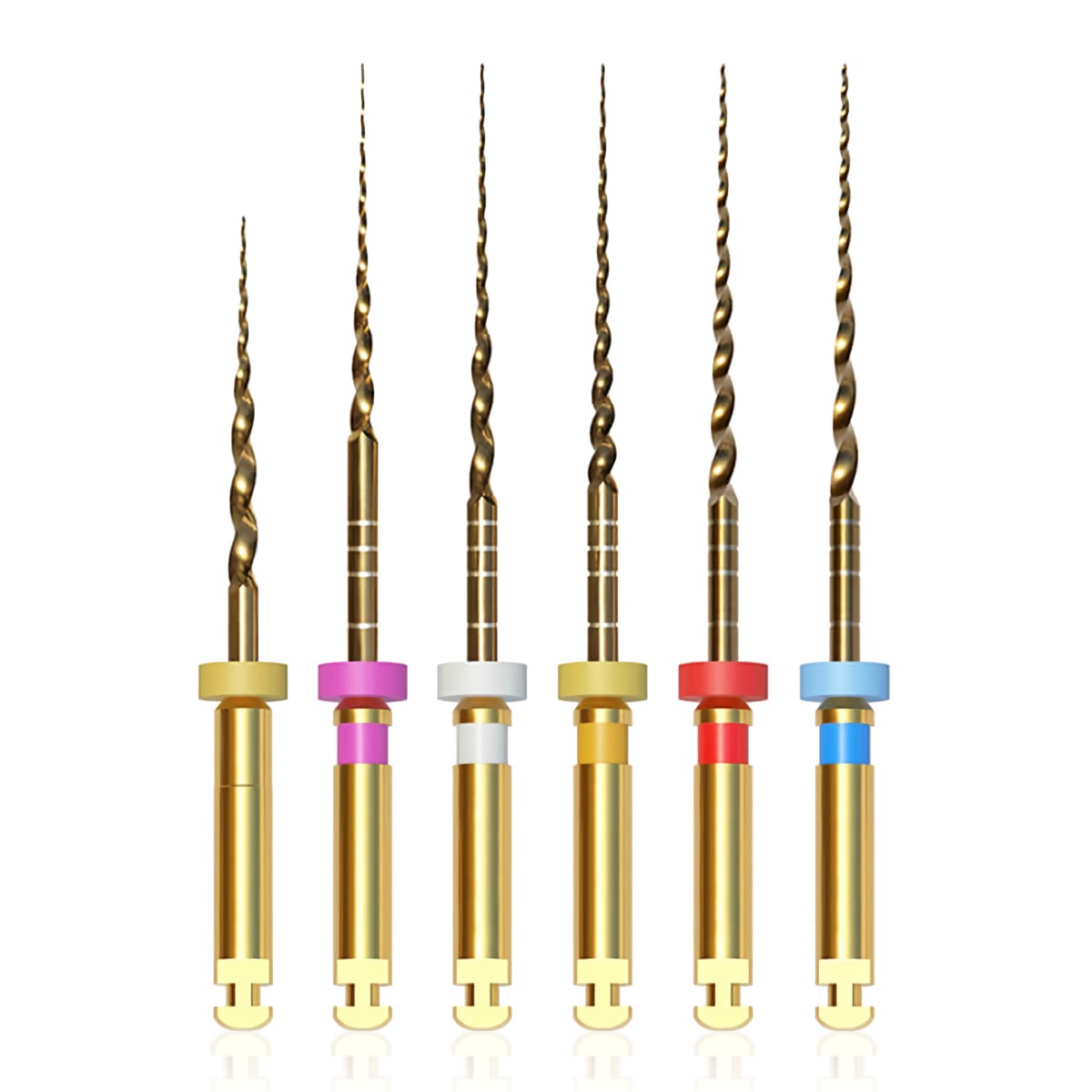 SuperEndo Super Gold Flex Rotary Files Assorted 25mm