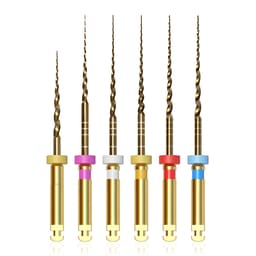 SuperEndo Super Gold Flex Rotary Files Assorted 25mm
