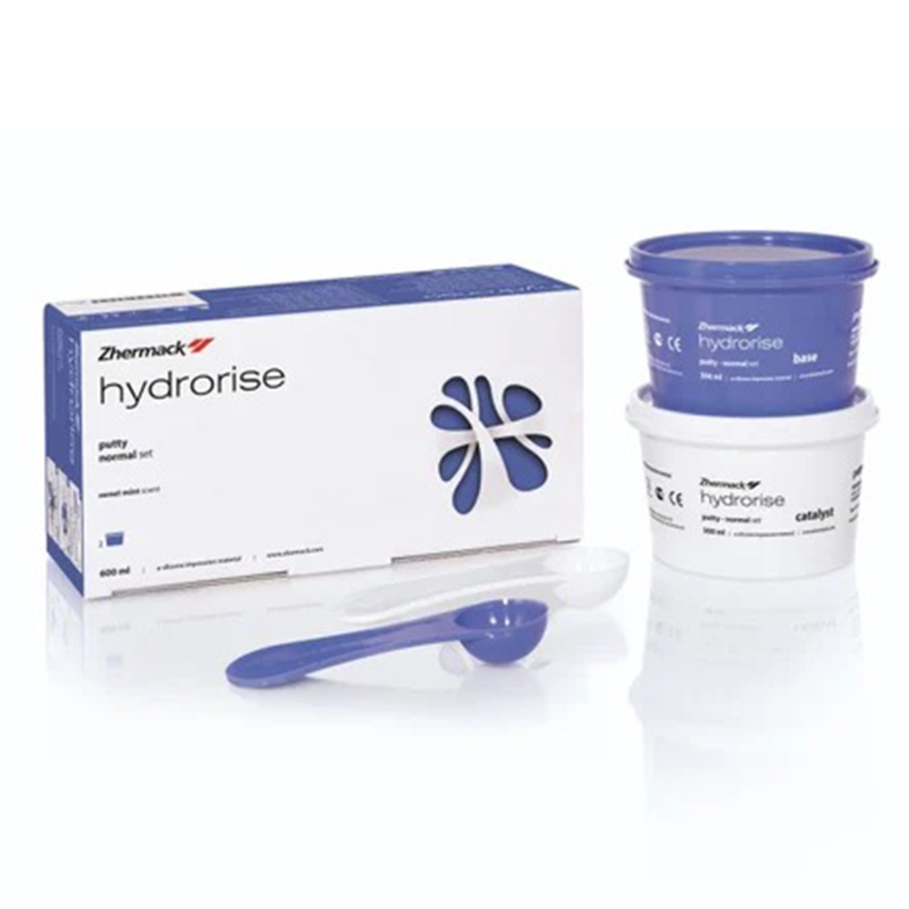 Zhermack Hydrorise Putty Impression material 2 x 300ml C207010
