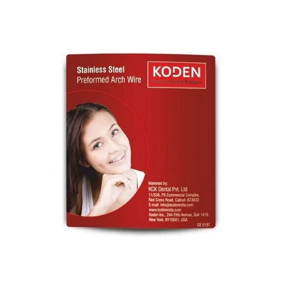 Koden Stainless Steel Archwires - Rectangular (Pack of 10)